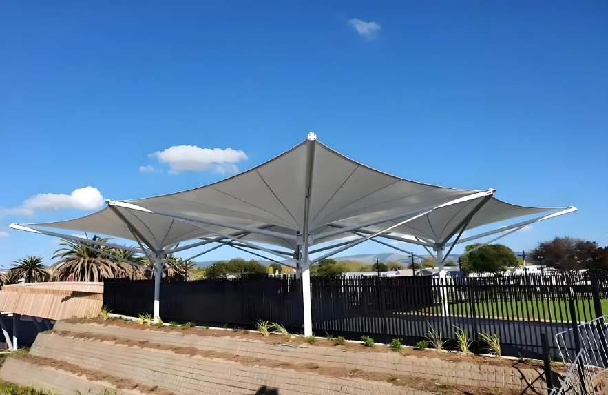 膜結(jié)構(gòu)景觀棚01