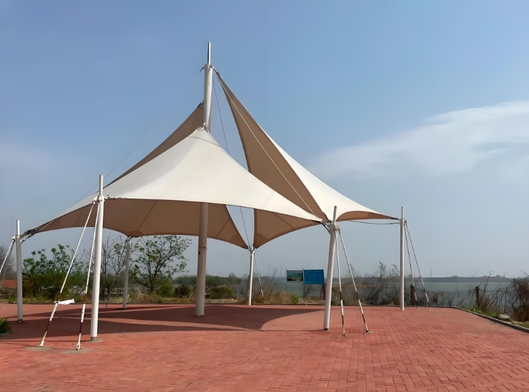 膜結(jié)構(gòu)景觀棚02