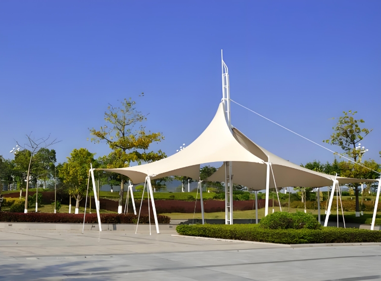 膜結(jié)構(gòu)景觀棚11